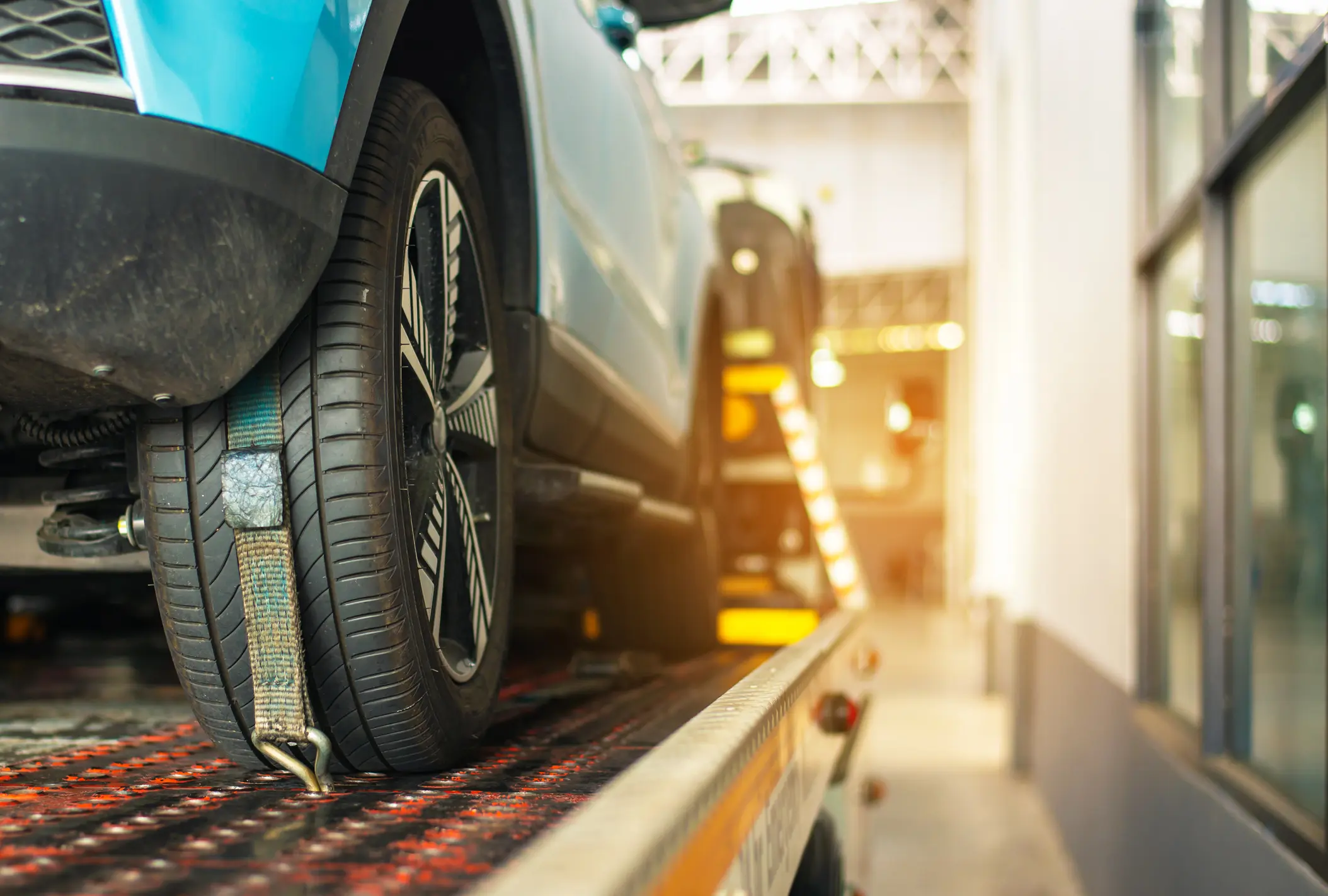 Kostenlose Abholung eines nicht fahrbereiten Autos